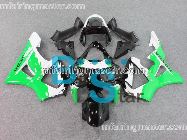 (image for) Fit for Honda CBR900RR 929 2000 2001 fairing kit injection molding Green black