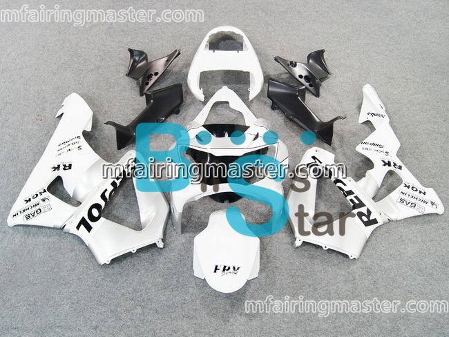 (image for) Fit for Honda CBR900RR 929 2000 2001 fairing kit injection molding Repsol silver white