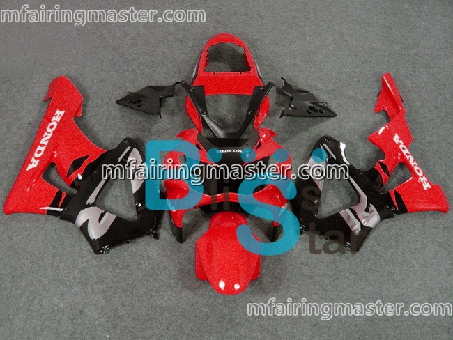 (image for) Fit for Honda CBR900RR 929 2000 2001 fairing kit injection molding Red black