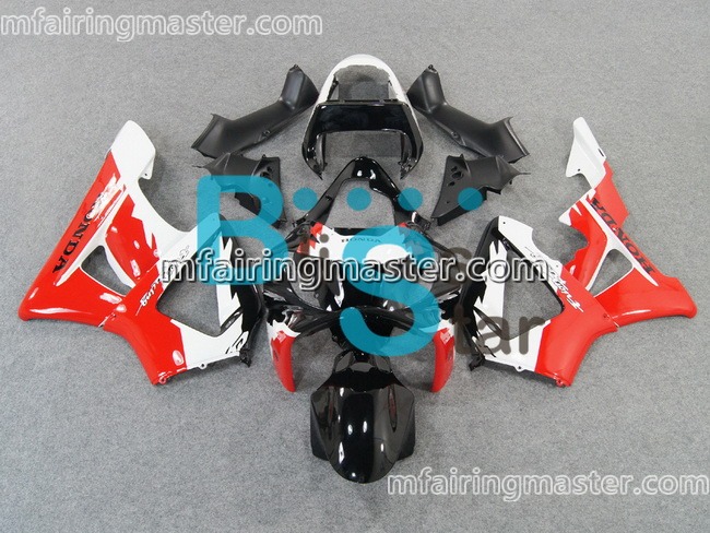 (image for) Fit for Honda CBR900RR 929 2000 2001 fairing kit injection molding Red white