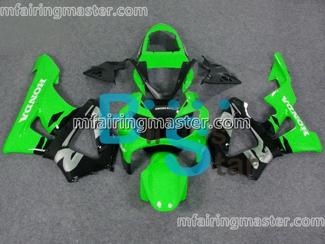 (image for) Fit for Honda CBR900RR 929 2000 2001 fairing kit injection molding Green black