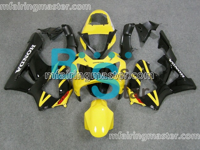 (image for) Fit for Honda CBR900RR 929 2000 2001 fairing kit injection molding Yellow black