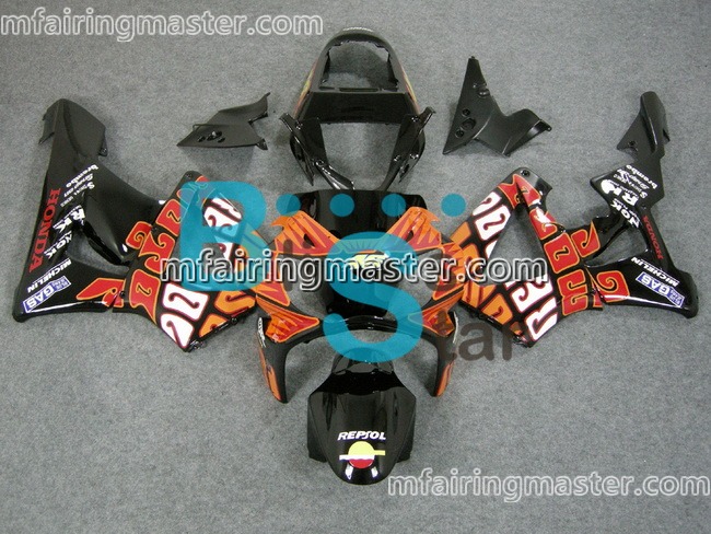 (image for) Fit for Honda CBR900RR 929 2000 2001 fairing kit injection molding 46 repsol