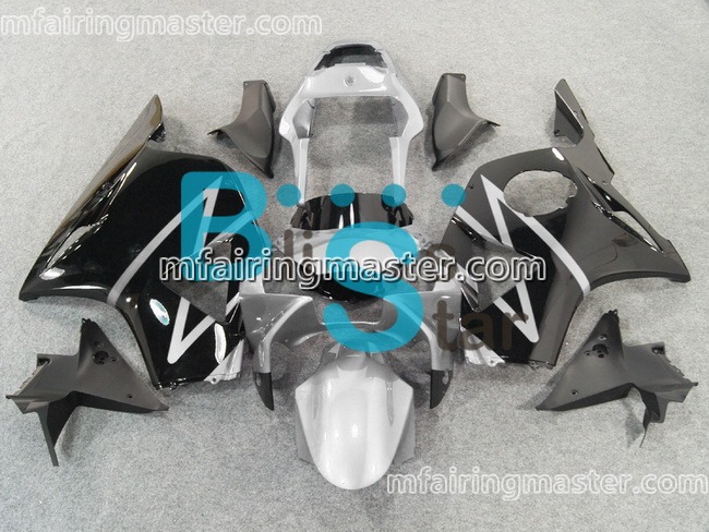 (image for) Fit for Honda CBR900RR 954 2002 2003 fairing kit injection molding Black silver