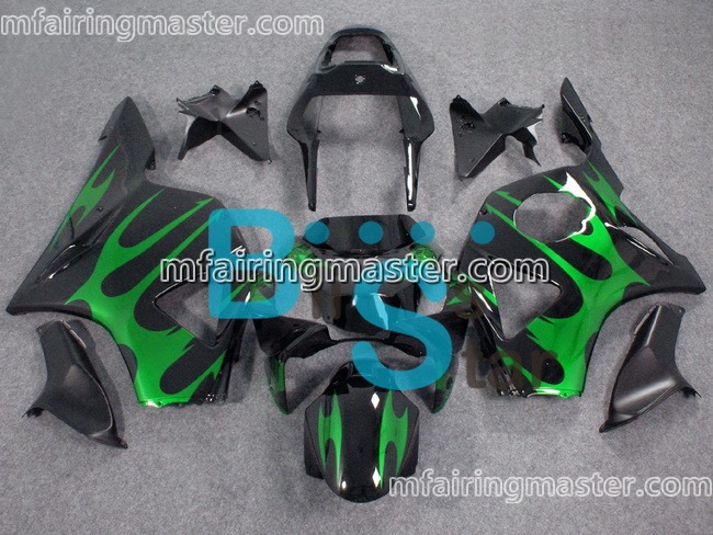 (image for) Fit for Honda CBR900RR 954 2002 2003 fairing kit injection molding Green black