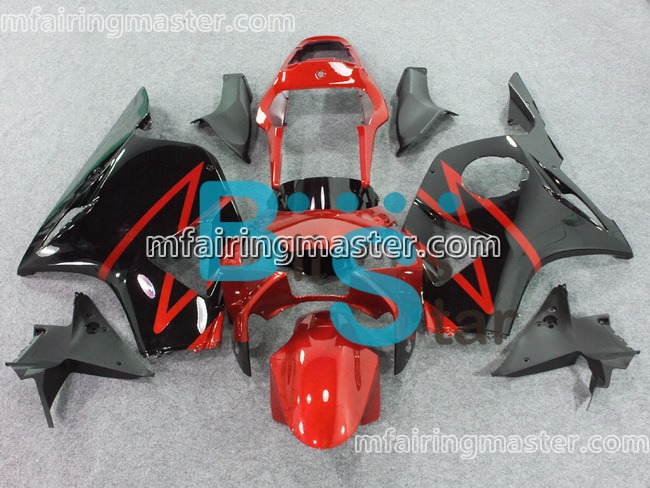 (image for) Fit for Honda CBR900RR 954 2002 2003 fairing kit injection molding Red black