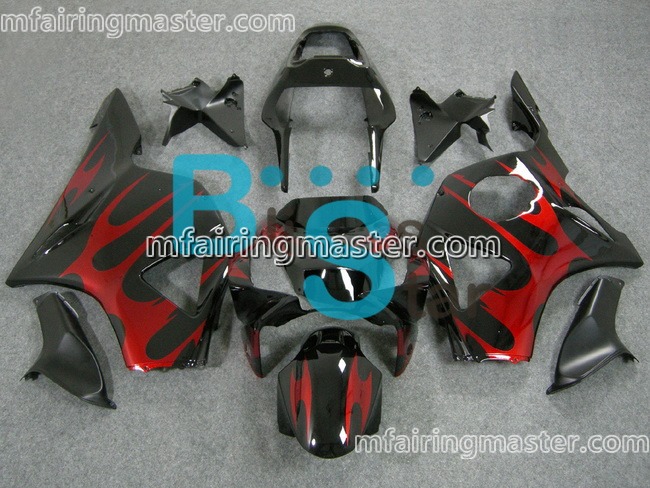 (image for) Fit for Honda CBR900RR 954 2002 2003 fairing kit injection molding Red black