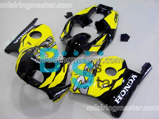 (image for) Fit for Honda CB250RR MC22 1990 1991 1992 1993 1994 fairing kit injection molding yellow black