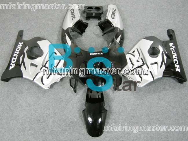 (image for) Fit for Honda CB250RR MC22 1990 1991 1992 1993 1994 fairing kit injection molding silver black