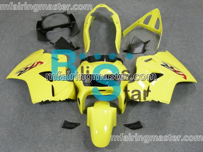 (image for) Fit for Honda VFR800 1998 1999 2000 2001 fairing kit Yellow