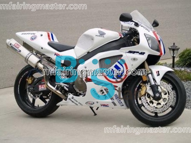 (image for) Fit for Honda VTR1000 RC51 SP1 SP2 2000 2001 2002 2003 2004 2005 2006 fairing kit White