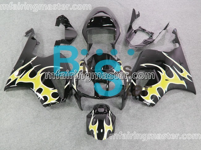 (image for) Fit for Honda VTR1000 RC51 SP1 SP2 2000 2001 2002 2003 2004 2005 2006 fairing kit Yellow black