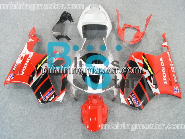 (image for) Fit for Honda VTR1000 RC51 SP1 SP2 2000 2001 2002 2003 2004 2005 2006 fairing kit Red silver