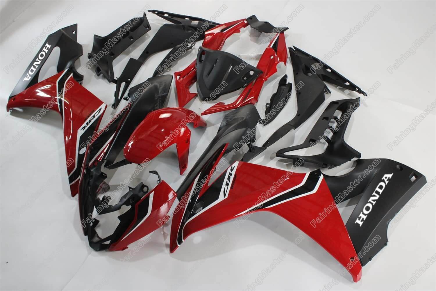 (image for) Fairing kit fit for Honda CBR650F 2014-2018 red white black 107