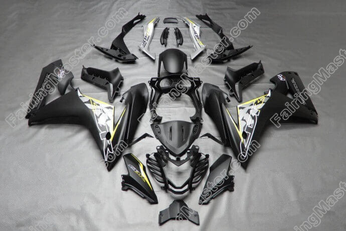 (image for) Fairing kit fit for Honda CBR650F 2014-2018 yellow matte black 108