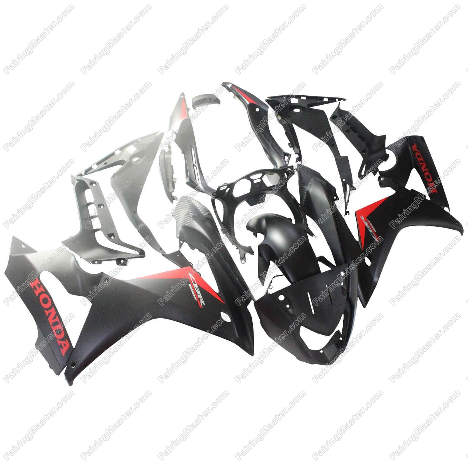 (image for) Fairing kit fit for Honda CBR650F 2014-2018 red matte black 109