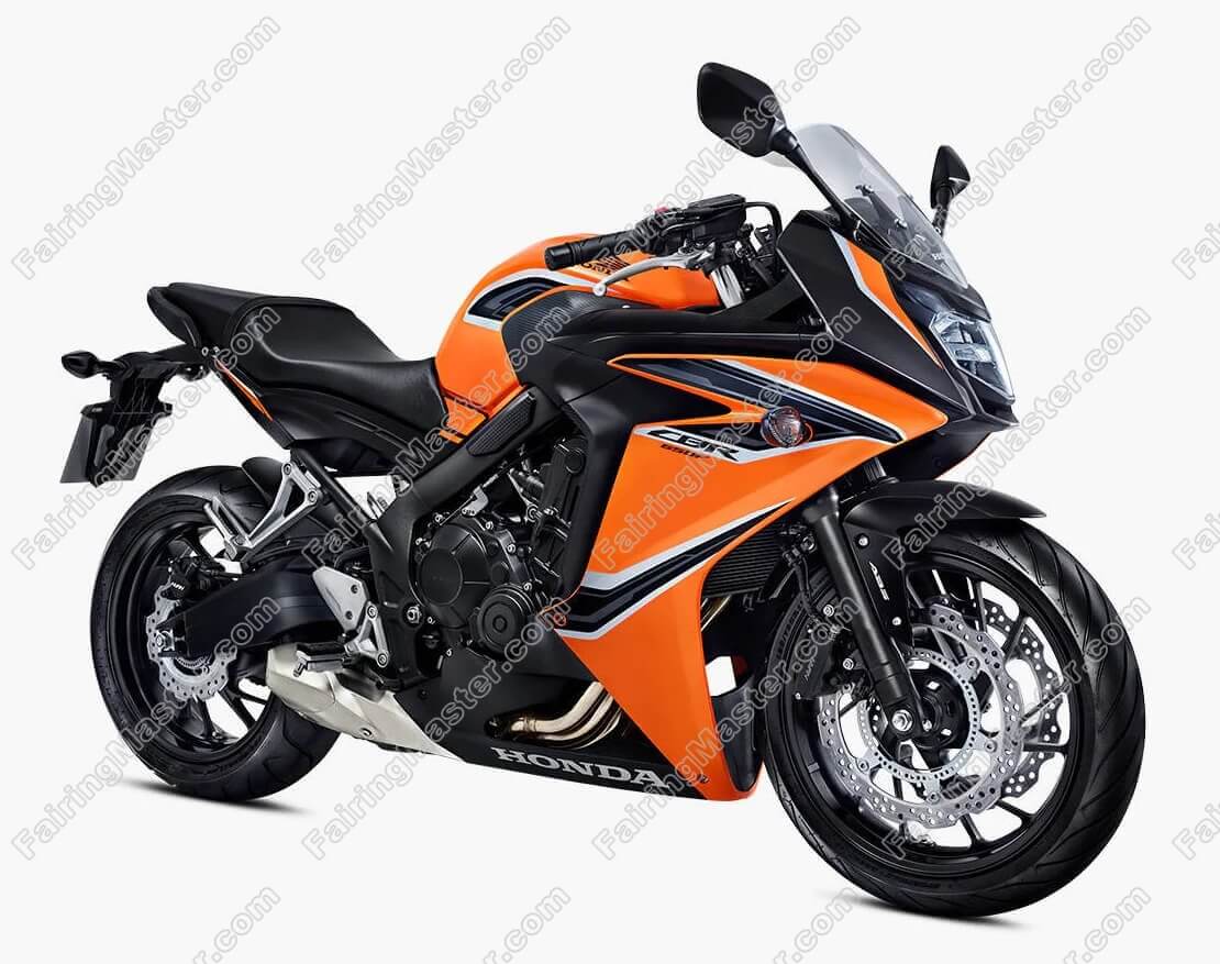 (image for) Fairing kit fit for Honda CBR650F 2014-2018 orange black 120