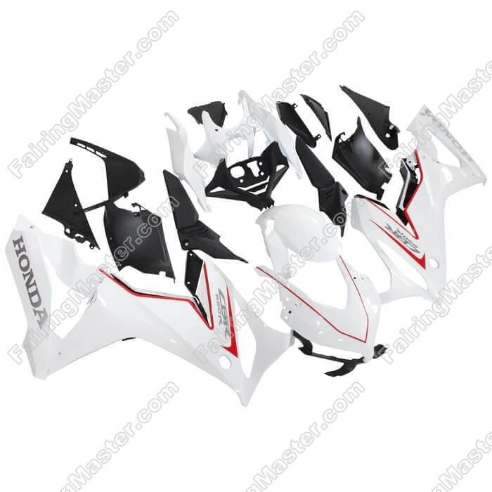 (image for) Fairing kit fit for Honda CBR650R 2019-2023 white red 106