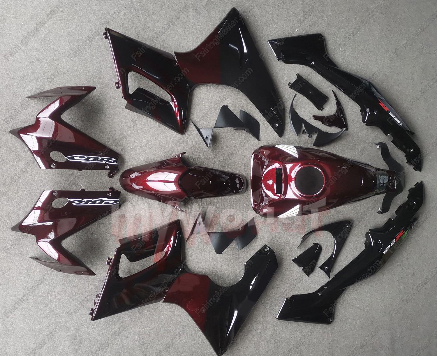 (image for) Handcrafted compression molding fairing kits fit for honda CBR125R 2002 - 2006 120