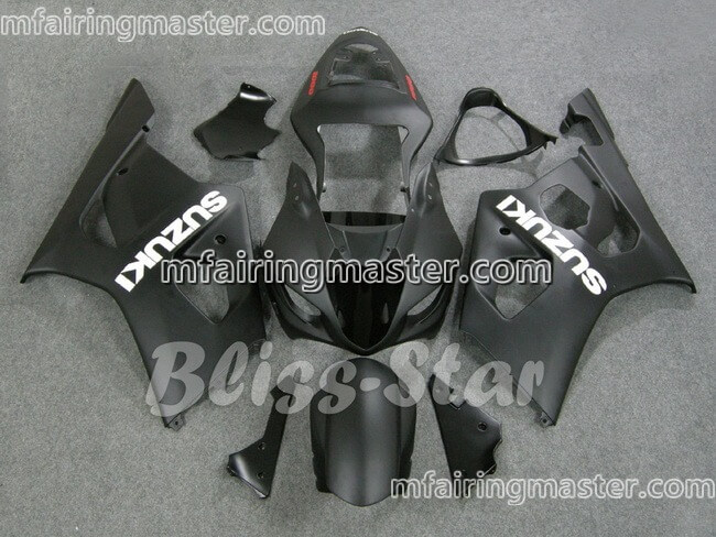 (image for) Fit for Suzuki GSXR 1000 K3 2003 2004 fairing kit injection molding Black