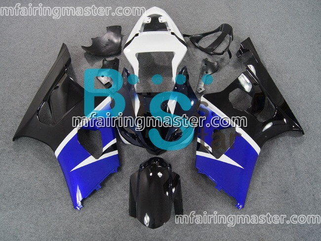 (image for) Fit for Suzuki GSXR 1000 K3 2003 2004 fairing kit injection molding Blue black