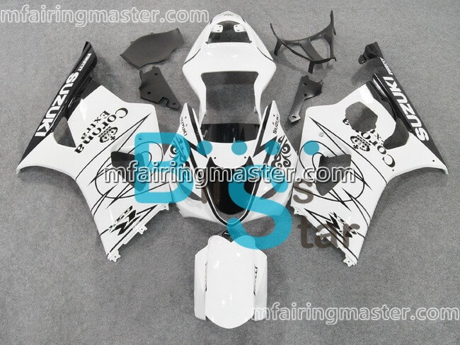 (image for) Fit for Suzuki GSXR 1000 K3 2003 2004 fairing kit injection molding Corona extra white black