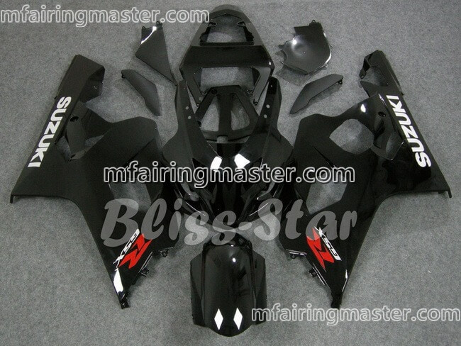 (image for) Fit for Suzuki GSXR 1000 K3 2003 2004 fairing kit injection molding Black