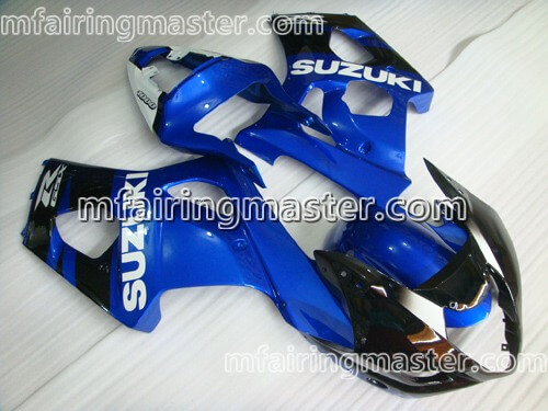 (image for) Fit for Suzuki GSXR 1000 K3 2003 2004 fairing kit injection molding Black blue