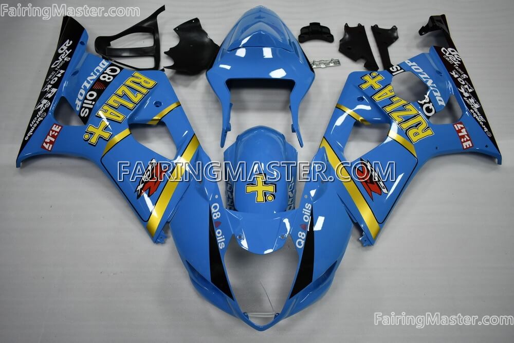 (image for) Injection molding fairing kits fit for Suzuki GSXR 1000 K3 2003 2004 196