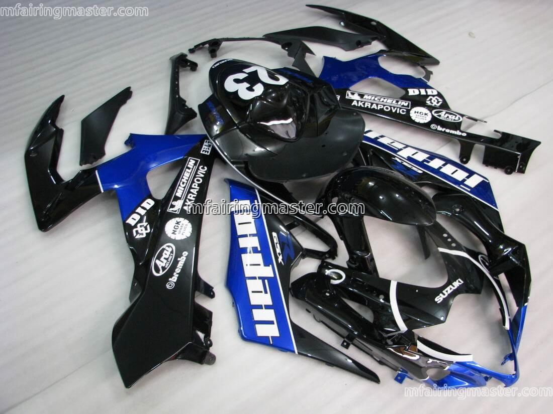 (image for) Fit for Suzuki GSXR 1000 K5 2005 2006 fairing kit injection molding Jordan blue black