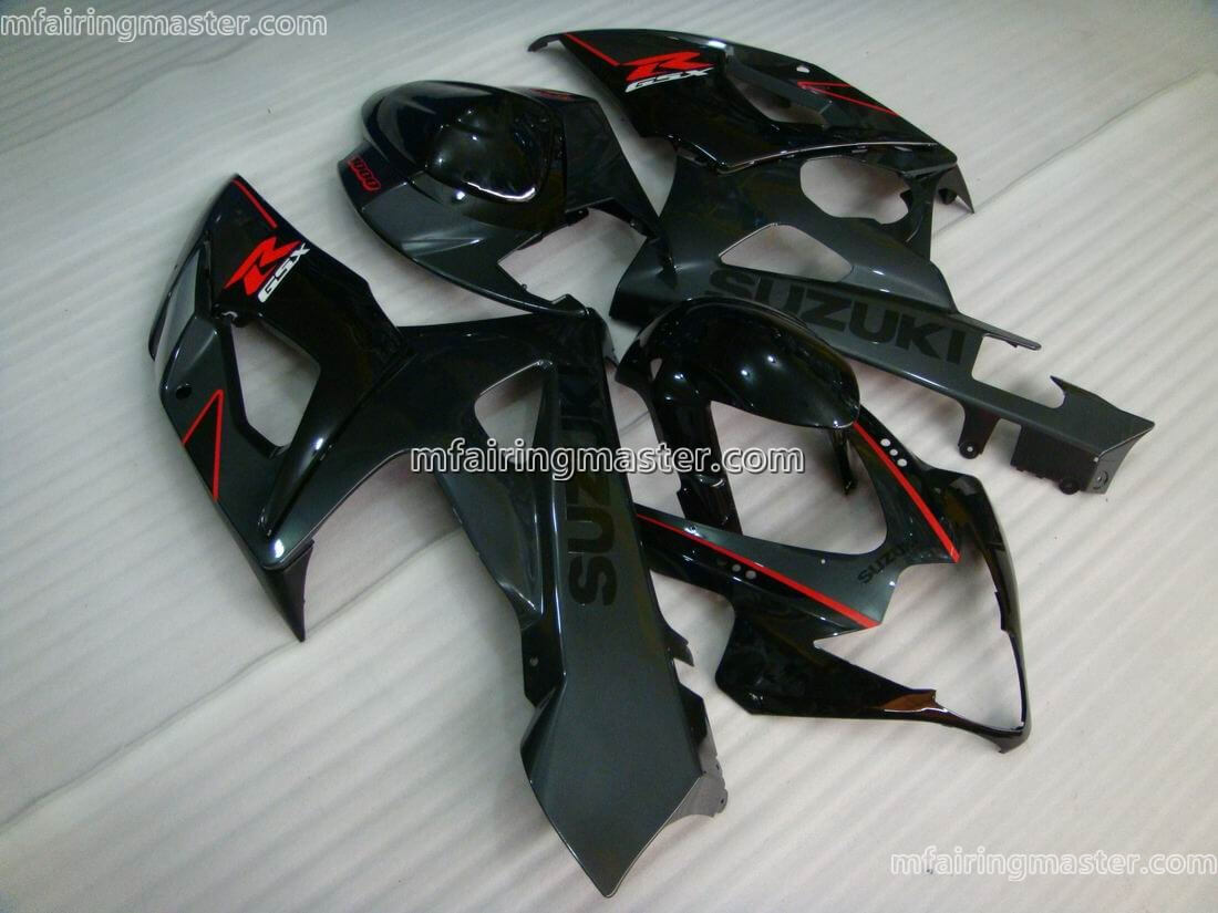 (image for) Fit for Suzuki GSXR 1000 K5 2005 2006 fairing kit injection molding Grey black