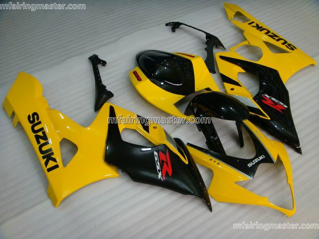 (image for) Fit for Suzuki GSXR 1000 K5 2005 2006 fairing kit injection molding Yellow black