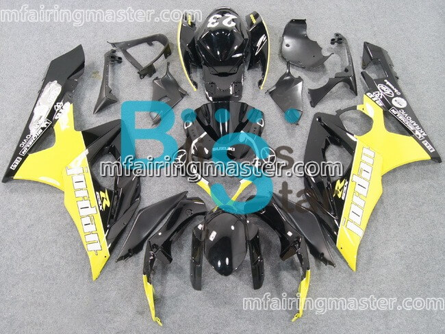 (image for) Fit for Suzuki GSXR 1000 K5 2005 2006 fairing kit injection molding Jordan yellow black