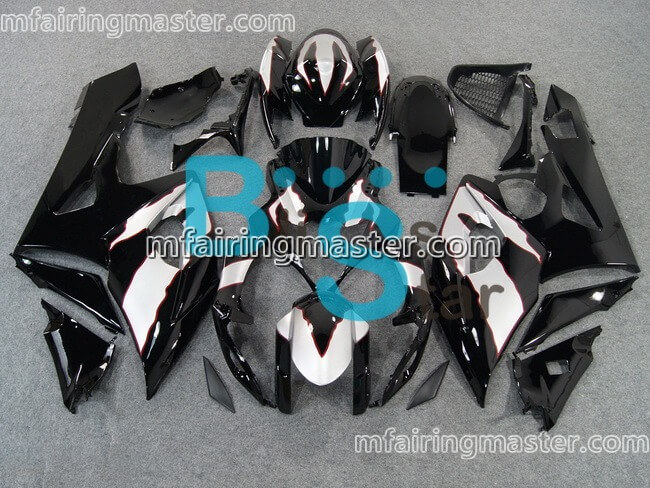 (image for) Fit for Suzuki GSXR 1000 K5 2005 2006 fairing kit injection molding Black white