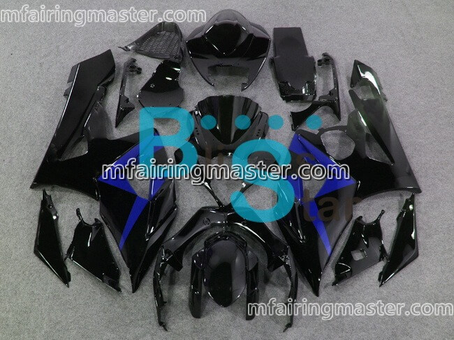 (image for) Fit for Suzuki GSXR 1000 K5 2005 2006 fairing kit injection molding Black