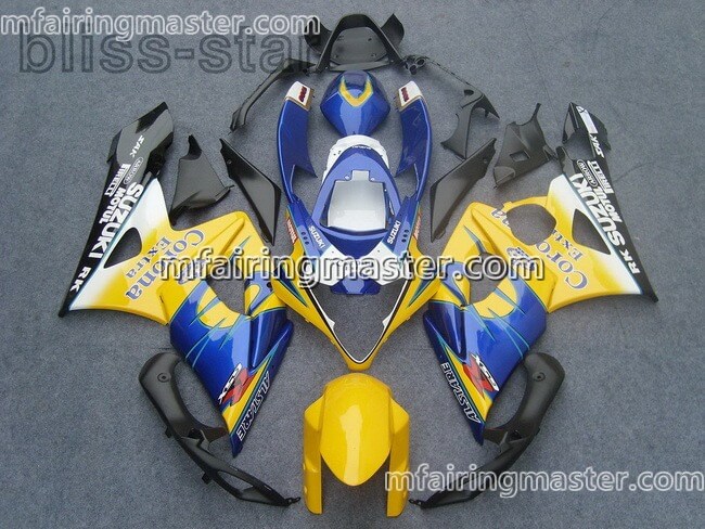 (image for) Fit for Suzuki GSXR 1000 K5 2005 2006 fairing kit injection molding Corona extra yellow