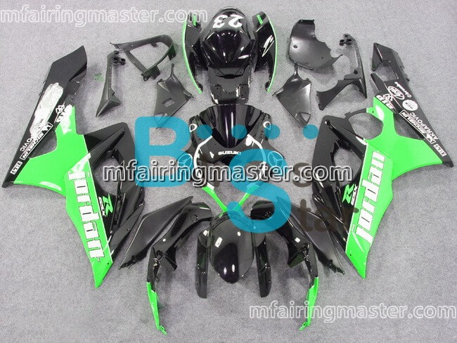 (image for) Fit for Suzuki GSXR 1000 K5 2005 2006 fairing kit injection molding Jordan green black