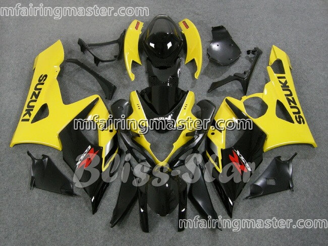 (image for) Fit for Suzuki GSXR 1000 K5 2005 2006 fairing kit injection molding Yellow black