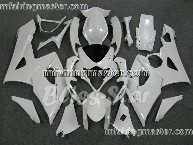 (image for) Fit for Suzuki GSXR 1000 K5 2005 2006 fairing kit injection molding White