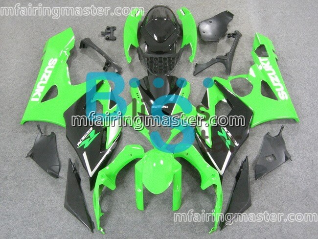 (image for) Fit for Suzuki GSXR 1000 K5 2005 2006 fairing kit injection molding Green black