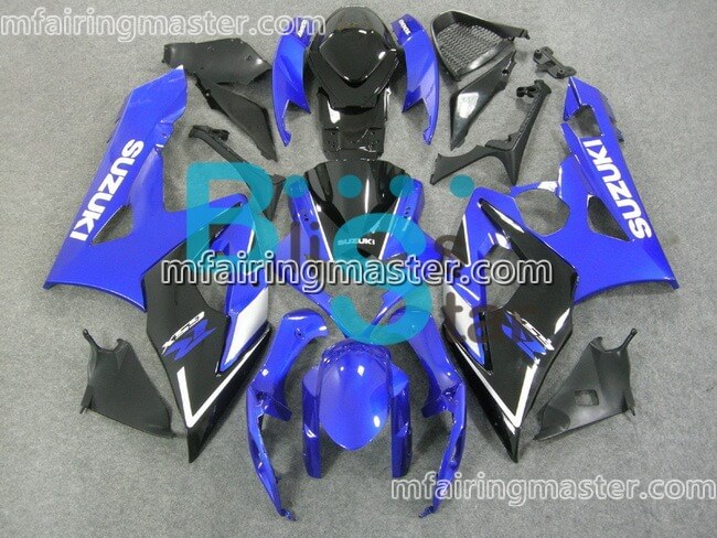 (image for) Fit for Suzuki GSXR 1000 K5 2005 2006 fairing kit injection molding Blue black