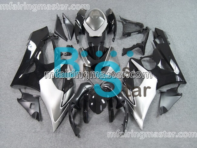 (image for) Fit for Suzuki GSXR 1000 K5 2005 2006 fairing kit injection molding Silver black