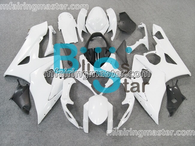 (image for) Fit for Suzuki GSXR 1000 K5 2005 2006 fairing kit injection molding White