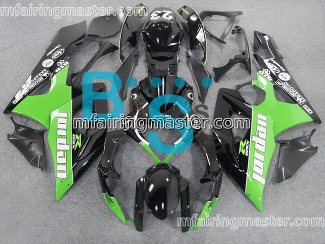 (image for) Fit for Suzuki GSXR 1000 K5 2005 2006 fairing kit injection molding Jordan green black