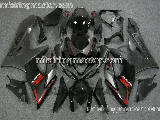 (image for) Fit for Suzuki GSXR 1000 K5 2005 2006 fairing kit injection molding Grey silver black