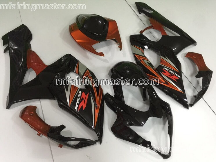 (image for) Fit for Suzuki GSXR 1000 K5 2005 2006 fairing kit injection molding Red black