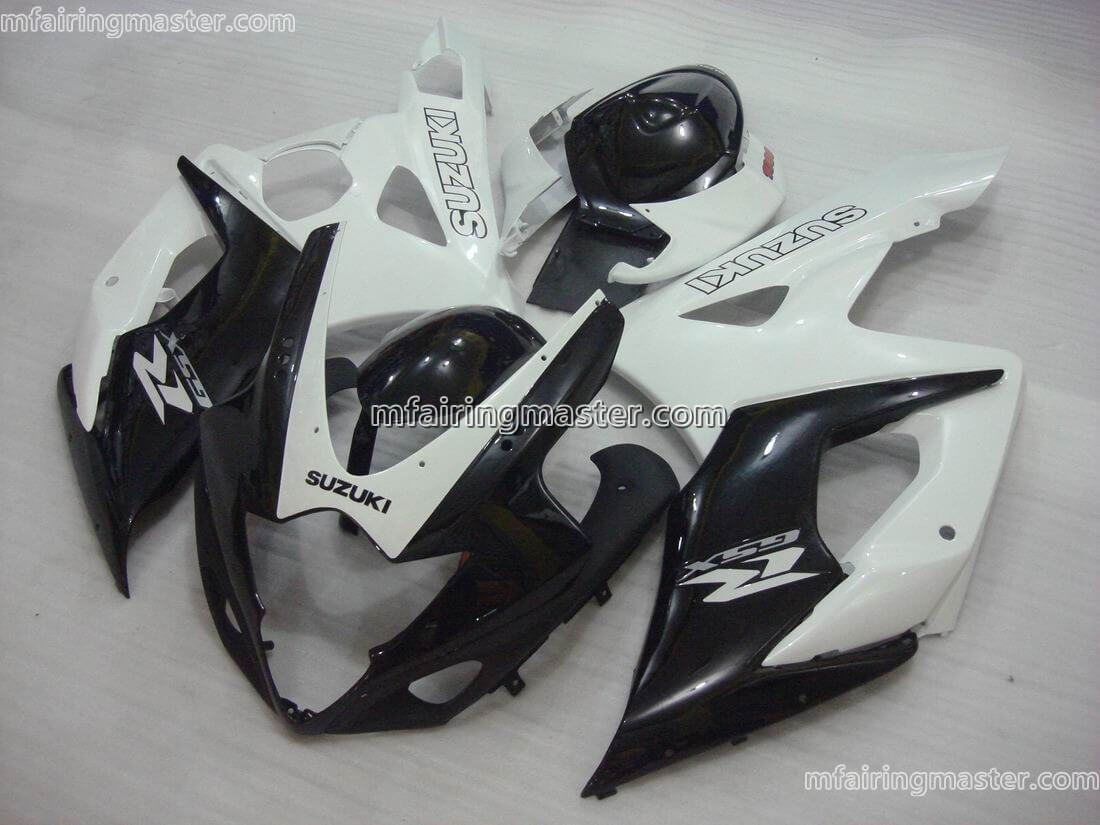 (image for) Fit for Suzuki GSXR 1000 K5 2005 2006 fairing kit injection molding White black