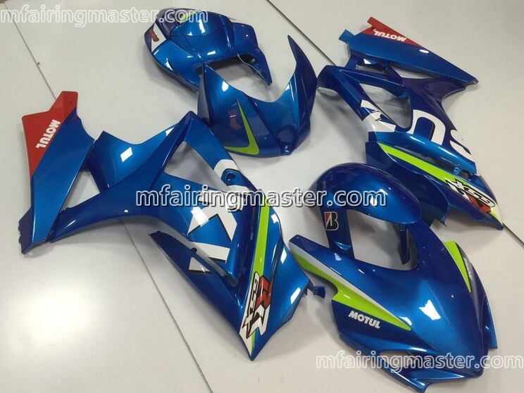 (image for) Fit for Suzuki GSXR 1000 K7 2007 2008 fairing kit injection molding Blue