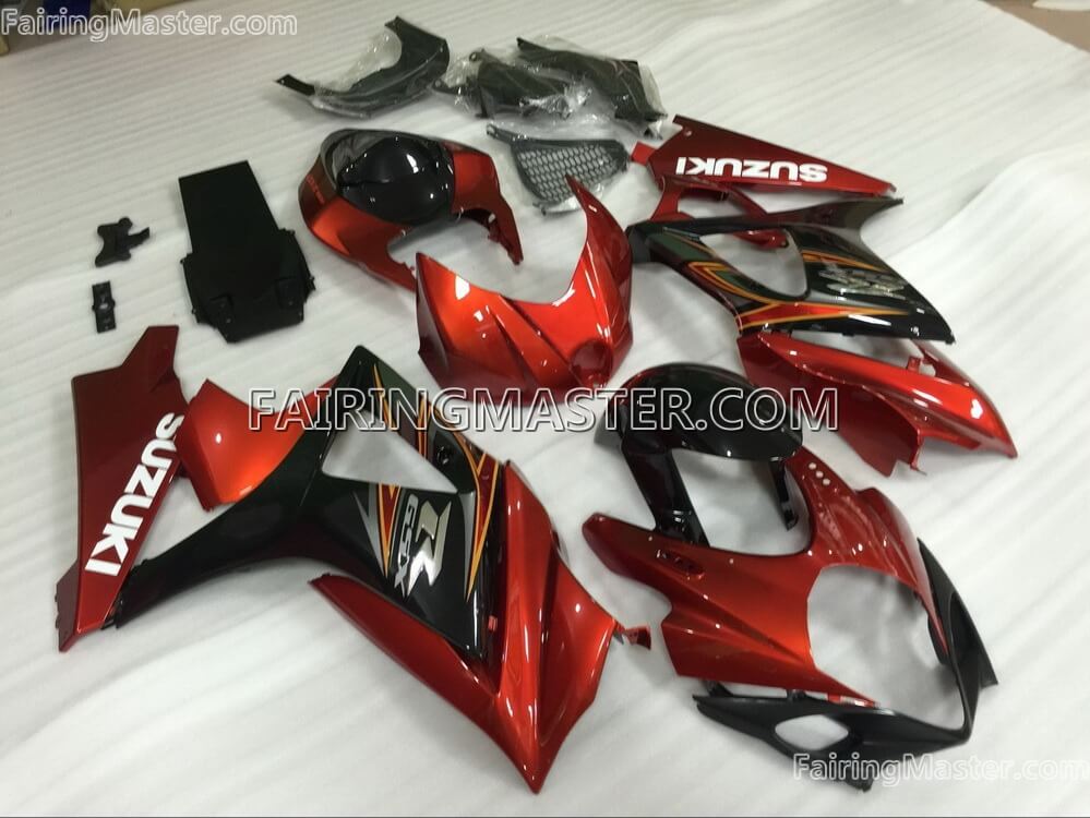 (image for) Injection molding fairing kits fit for Suzuki GSXR 1000 K7 2007 2008 196