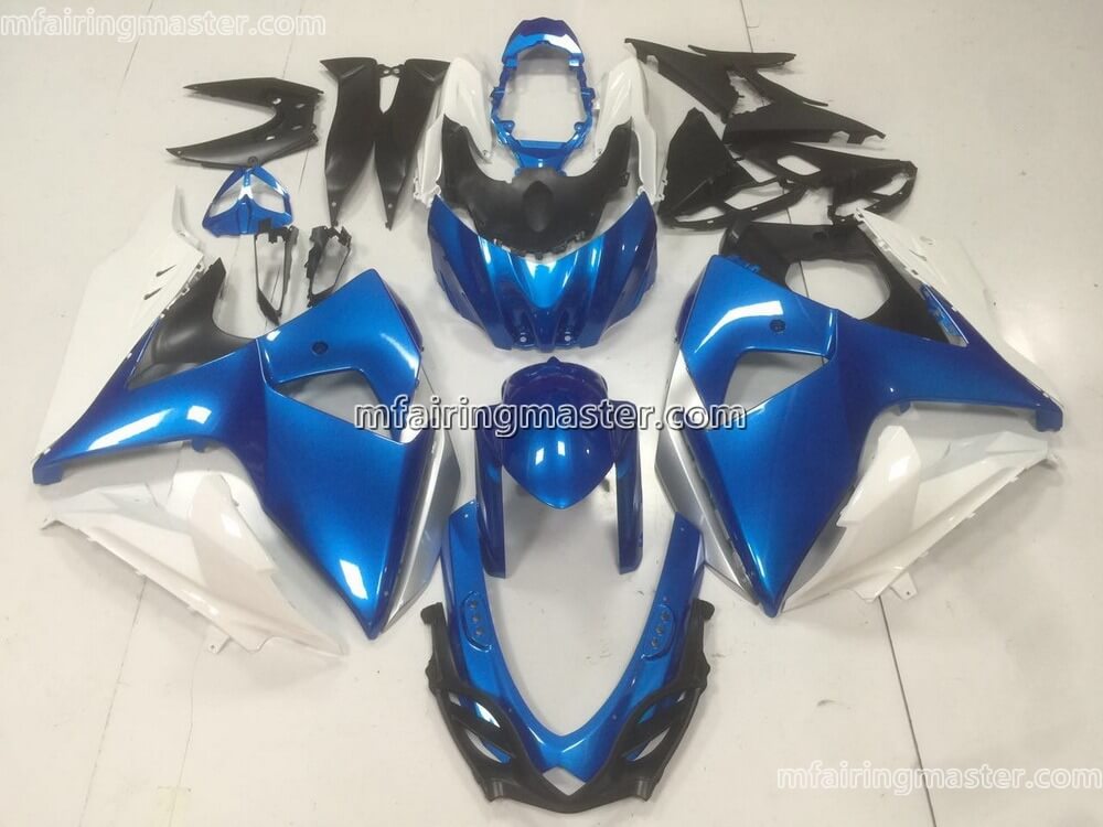 (image for) Fit for Suzuki GSXR 1000 K9 2009 2010 2011 2012 2013 2014 2015 2016 fairing kit injection molding blue white